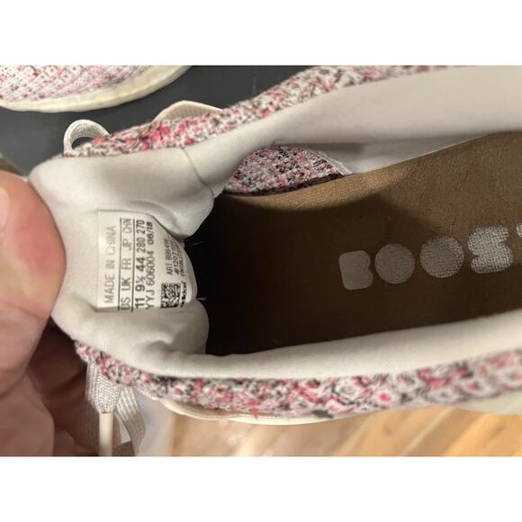 Adidas Ultraboost 4.0 Women's Size 11 Running Shoes Pink White EUC - Picture 9 of 9